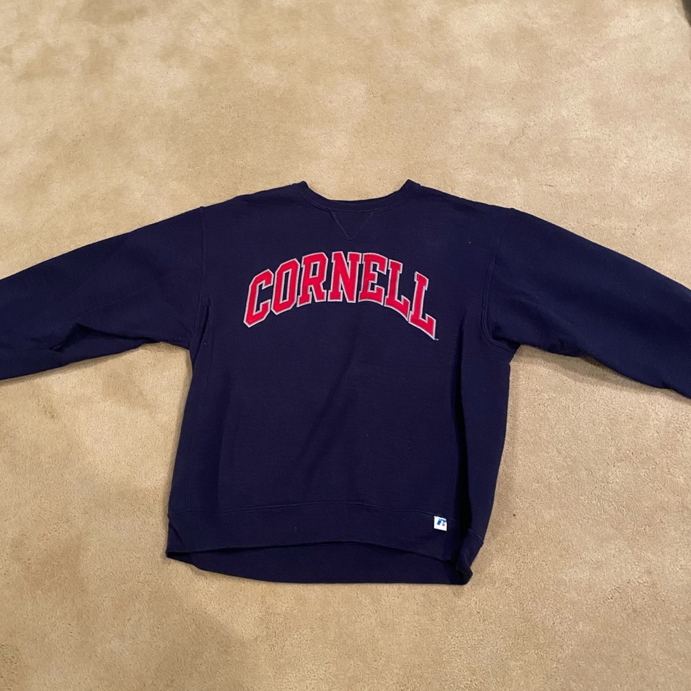 Navy Cornell Sweatshirt